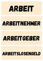 Vorschau - Arbeitsblätter - Grundbegriffe - Wortkarten (Materialpaket: Wirtschaft, Recht, Politik ...) - Seite 3