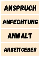 Vorschau - Bildkarten - Grundbegriffe Recht - Wortkarten - Seite 3