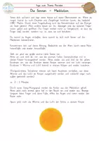 Vorschau - Lehrpläne/Lehrermaterial - Planeten Die Sonnen Meditation Kindermeditation - Seite 1