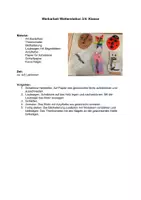 Vorschau - Mal- und Bastelvorlagen - Werkarbeit Wetterstation - Seite 1