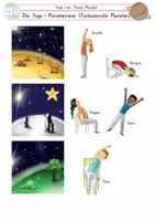 Vorschau - Mal- und Bastelvorlagen - Planeten Die Yoga Planetenreise (Fantasievolle Planeten) - Seite 3