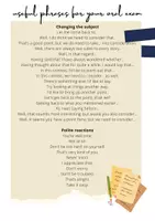 Vorschau - Arbeitsblätter - useful phrases for your oral exam , dialogues, helpful phrases, skill files - Seite 2