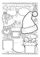 Aperçu - Préparation de séquence / Séquence complète - looking forward to Christmas English worksheets - Page 2