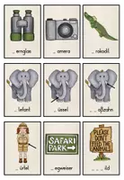 Vorschau - Fördermaterial/Inklusion - Anlautkarten Safari - Erweiterungspaket für den Anlautkasten - Seite 3