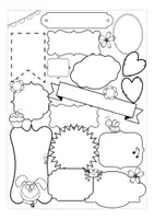 Vista previa - Hojas de trabajo - FREEBIE All about me sketchnotes English ESL worksheets - página 2