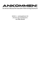 Vista previa - Fichas informativas / Documentos de lectura - Ankommen! - Manual auxiliar volumen 2 (B1): - página 1