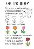 Vorschau - Stundenentwürfe - Tulpen Pop Art im Frühling - Komplette Kunststunde 🌷 - Seite 2