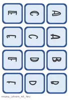 Vista previa - Juegos / Gamificación - IMMER 2 - Zuordnung Buchstabe zu Buchstabe - Alemàn / Deutsch - página 2
