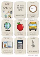Vista previa - Juegos / Gamificación - ich habe... Wer hat...? - SCHULE - Alemàn / Deutsch / Sachunterricht - página 2