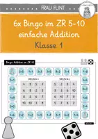 Vorschau - Spiele - Bingo für Zwei - einfache Addition ZR 5-10 - Kl. 1 - Deckblatt