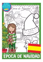 Aperçu - Feuilles d'exercices - la época de Navidad Espagnol Noël - Page de couverture