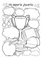 Aperçu - Apprentissages en autonomie - mi deporte favorito sketchnotes Espagnol - Page 1