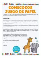 Aperçu - Jeux - animales del zoológico COMECOCOS Espagnol - Page 1