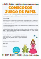 Aperçu - Jeux - cuentos de hadas comecocos jeu Espagnol - Page 1