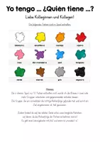 Vorschau - Spiele - Los colores - Yo tengo .. ¿Quién tiene? - Seite 1