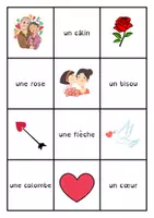 Aperçu - Jeux - jeux : domino et jeu de paires Saint Valentin - Page de couverture