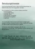 Vorschau - Arbeitsblätter - Kopfrechenheft Einmaleins / Mal - Seite 1