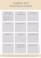 Vorschau - Arbeitsblätter - DaF/DaZ Verben mit Präpositionen - Materialpaket - 48 Verben - Seite 3