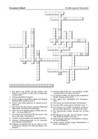 Vorschau - Spiele - Ernährung des Menschen - Kreuzworträtsel - Seite 1