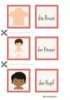 Vorschau - Spiele - Der Körper - Spiel Paare finden DAF/DAZ - Seite 2