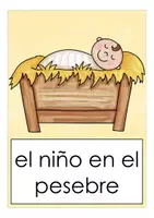 Vorschau - Stationenlernen - Bild- und Wortkarten Español / Spanisch: El cuento de la Navidad - Seite 1