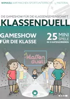 Vorschau - Spiele - Das Klassenduell – Die Gameshow für die Klassengemeinschaft - Deckblatt