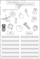 Vorschau - Arbeitsblätter - Materialpaket Obst und Gemüse - Seite 3