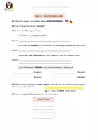 Vorschau - Arbeitsblätter - Working with an Online-dictionary - Wörterbucharbeit - Seite 1