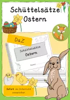 Vorschau - Arbeitsblätter - Schüttelsätze Ostern - Klasse 1/2 DaZ - Deckblatt