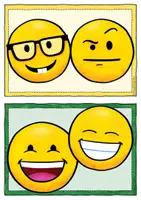 Vorschau - Mal- und Bastelvorlagen - Feelings / Mood / Emotions - Ampel für den Englischunterricht - Seite 2