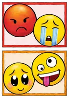 Vorschau - Mal- und Bastelvorlagen - Feelings / Mood / Emotions - Ampel für den Englischunterricht - Seite 3