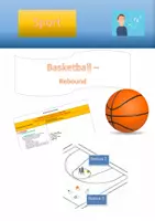 Vorschau - Stundenentwürfe - Basketball 3: Einführung Rebound - Deckblatt