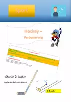 Vorschau - Stundenentwürfe - Stundenbilder Hockey - Deckblatt