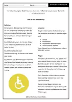 Vorschau - Arbeitsblätter - Demokratie und Gesellschaft - Inklusion - Seite 1