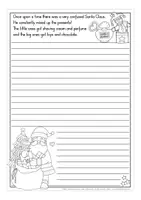Aperçu - Feuilles d'exercices - Christmas creative writing stories English / Anglais - Page 1