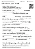 Vorschau - Arbeitsblätter - Arbeitsblätter "Samurai" + Lösung & MP3 + Mindmap + Infografik - Deckblatt