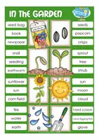 Aperçu - Apprentissages en autonomie - in the garden clip cards English / Anglais - Page 3