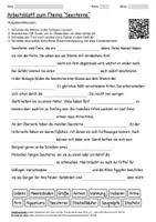 Vorschau - Arbeitsblätter - Arbeitsblätter "Seesterne" + Lösung & MP3 + Infografik - Deckblatt