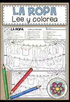 Vorschau - Arbeitsblätter - LA ROPA (Kleidung) - Lee y colorea (Lesen und Malen) - Deckblatt