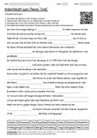 Vorschau - Arbeitsblätter - Arbeitsblätter "Ural" + Lösung & MP3 + - Deckblatt