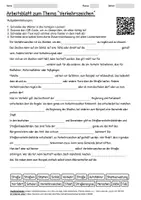 Vorschau - Arbeitsblätter - Lernplakat + Arbeitsblätter "Verkehrszeichen" + Lösung & MP3 + Infografik - Seite 1