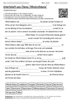Vorschau - Arbeitsblätter - Lernplakat + Arbeitsblätter "Affenbrotbäume" + Lösung & MP3 + - Seite 1