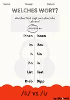 Vorschau - Arbeitsblätter - Aussprache hören DaF - Seite 2