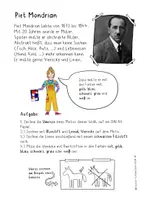 Vorschau - Stundenentwürfe - Künstler*innen im Kunstunterricht, Materialpaket Künstler*innen, Niki de Saint Phalle, Piet Mondrian, Pablo Picasso - Seite 3