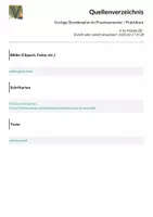 Vorschau - Anderer Materialtyp - Vorlage Stundenplan im Praxissemester / Praktikum - Seite 1