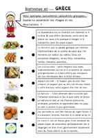 Aperçu - Feuilles d'exercices - Mini Tour d'Europe : la Grèce - Page 1