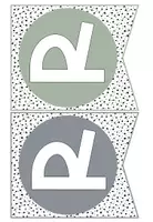 Vorschau - Mal- und Bastelvorlagen - Sachunterricht - Girlande (Wimpelkette) für das Klassenzimmer - Seite 3