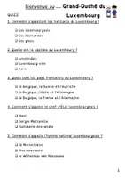 Aperçu - Feuilles d'exercices - Mini Tour d'Europe : le Luxembourg - Page 3
