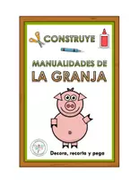 Vista previa - Manualidades / Dibujos para colorear - CONSTRUYE MANUALIDADES GRANJA CERDITO - Portada
