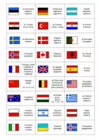Vorschau - Spiele - Flaggen-Länder-Nationalitäten-Domino - Wortschatzeinführung Italienisch - Stati del mondo e aggettivi di nazionalità - Seite 2